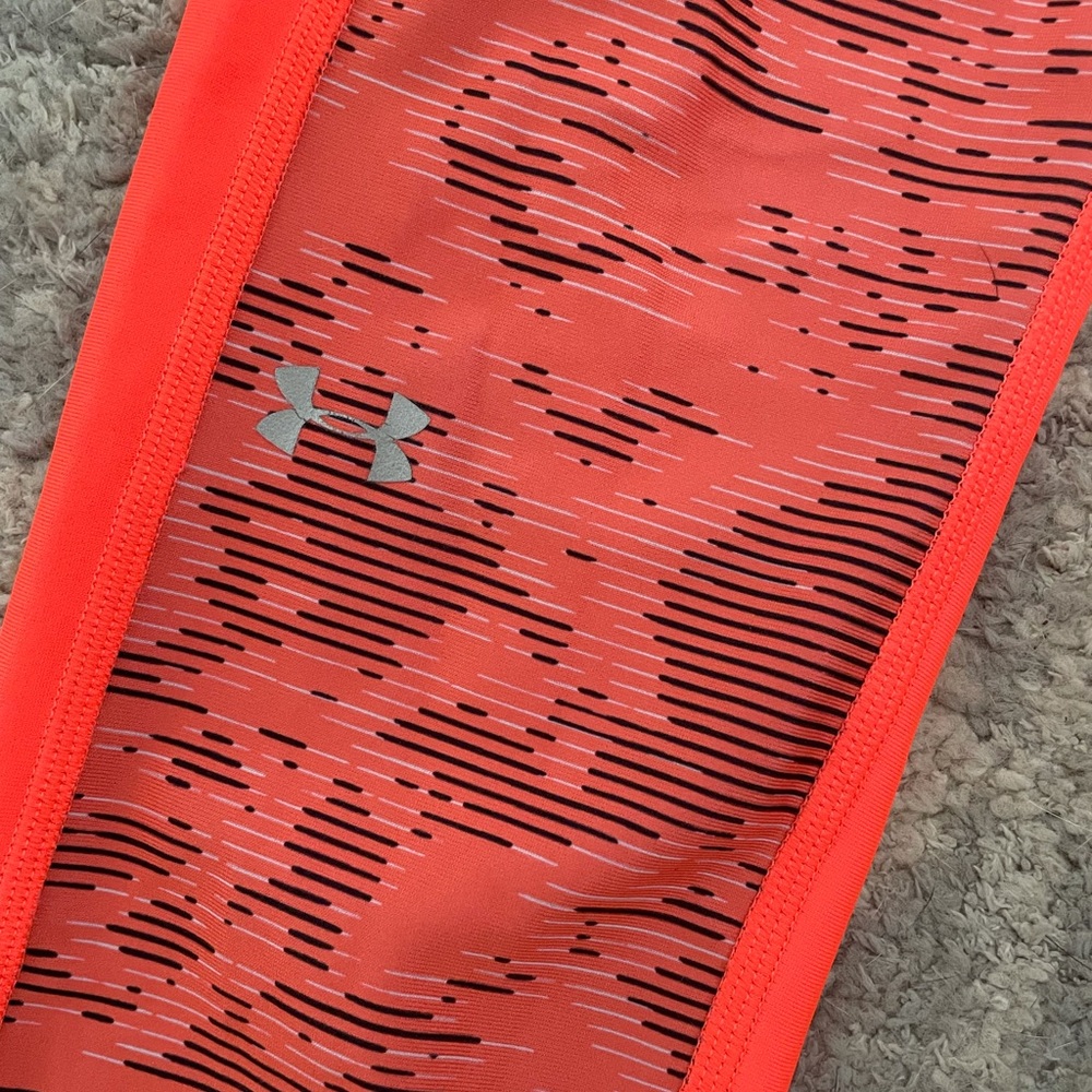 Orange Under Armour Leggings